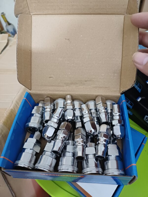QC-P-SP-PP-1 Bộ đầu nối nhanh khí nén co dây loại thường P-SP + PP