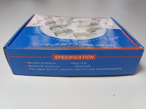QC-P-SP-PP-22 Bộ đầu nối nhanh khí nén co dây loại thường P-SP + PP