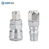 QC-P-SP-PP-4 Bộ đầu nối nhanh khí nén co dây SP20 và PP20 cho ống Φ8 mm