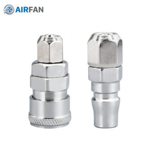 QC-P-SP-PP-4 Bộ đầu nối nhanh khí nén co dây SP20 và PP20 cho ống Φ8 mm