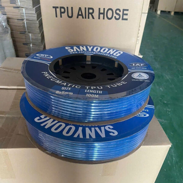 SY8X dây hơi SANYOONG 8x5 màu xanh