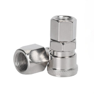 Sf20-PF20_V2 Bộ đầu nối nhanh khí nén ren trong loại thường P-SF + PF