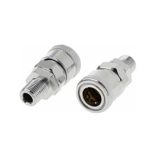 Sm20-Pm20 Bộ đầu nối nhanh khí nén ren ngoài loại thường P-SM + PM