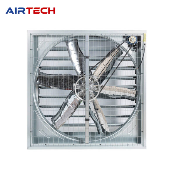 ATK-E Cover Quạt vuông tôn kẽm - Truyền động gián tiếp -Dòng phổ thông
