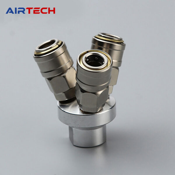 QC-CC2-Z-SMY-COVER Chạc chia khí nén dạng tròn loại tự khóa Z-SMV / Z-SMY