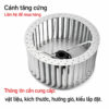 Quạt ly tâm nối ống TSKNO - Cánh tăng cứng Quạt Ly Tâm Nối Ống TSKNO