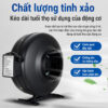 Quạt ly tâm nối ống TSKNO - Vật liệu cao cáp Quạt Ly Tâm Nối Ống TSKNO
