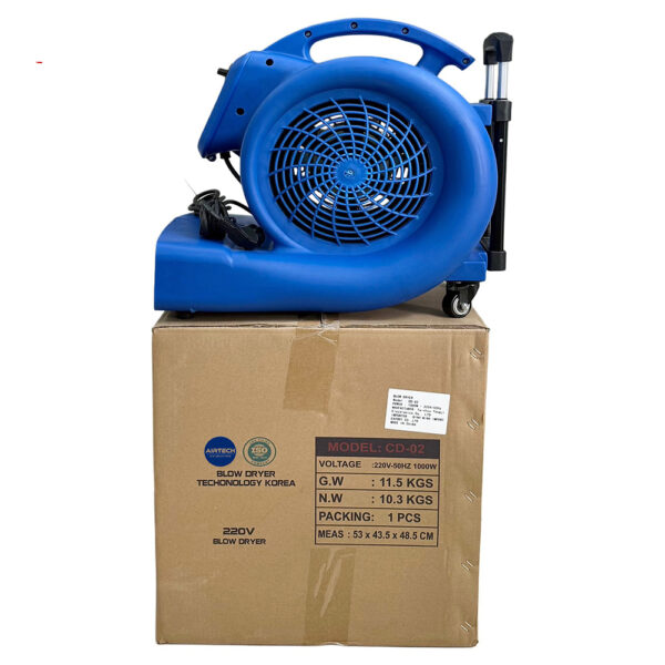 Quạt thổi sàn di động CD-02 1000W - đóng thùng Quạt Thổi Sàn CD-02 1000W