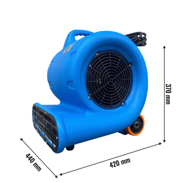 Quạt thổi sàn nóng CD-H04 3200W - kích thước Quạt Thổi Sàn Nóng CD-H04 3200W