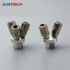 Z-SMV-8 Chạc chia khí nén dạng tròn loại tự khóa Z-SMV / Z-SMY