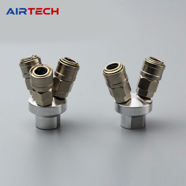 Z-SMV-8 Chạc chia khí nén dạng tròn loại tự khóa Z-SMV / Z-SMY