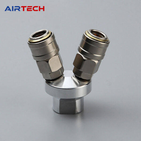 Z-SMV-9 Chạc chia khí nén dạng tròn loại tự khóa Z-SMV / Z-SMY