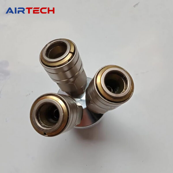 Z-SMY-01 Chạc chia khí nén dạng tròn loại tự khóa Z-SMV / Z-SMY